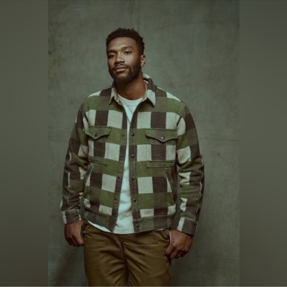 FILSON BEARTOOTH CAMP JACKET CINDER/OLIVE